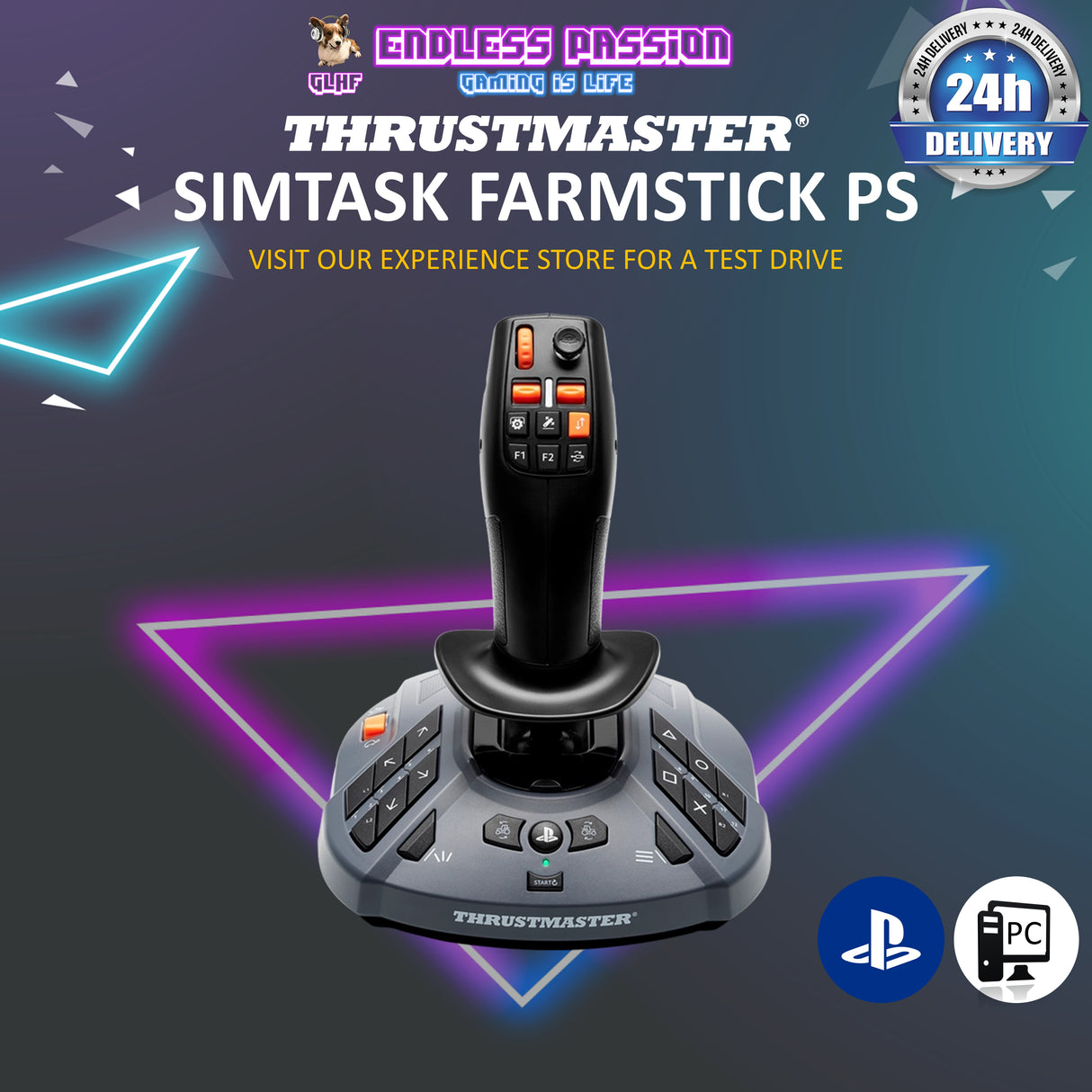 Thrustmaster SimTask FarmStick for PlayStation