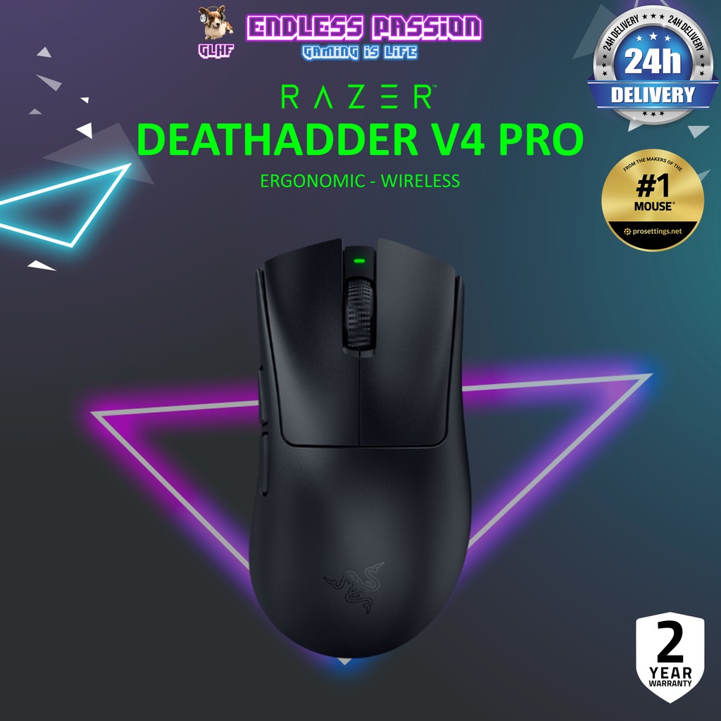 Razer DeathAdder V4 Pro - Wireless Esports Gaming Mouse – Endless