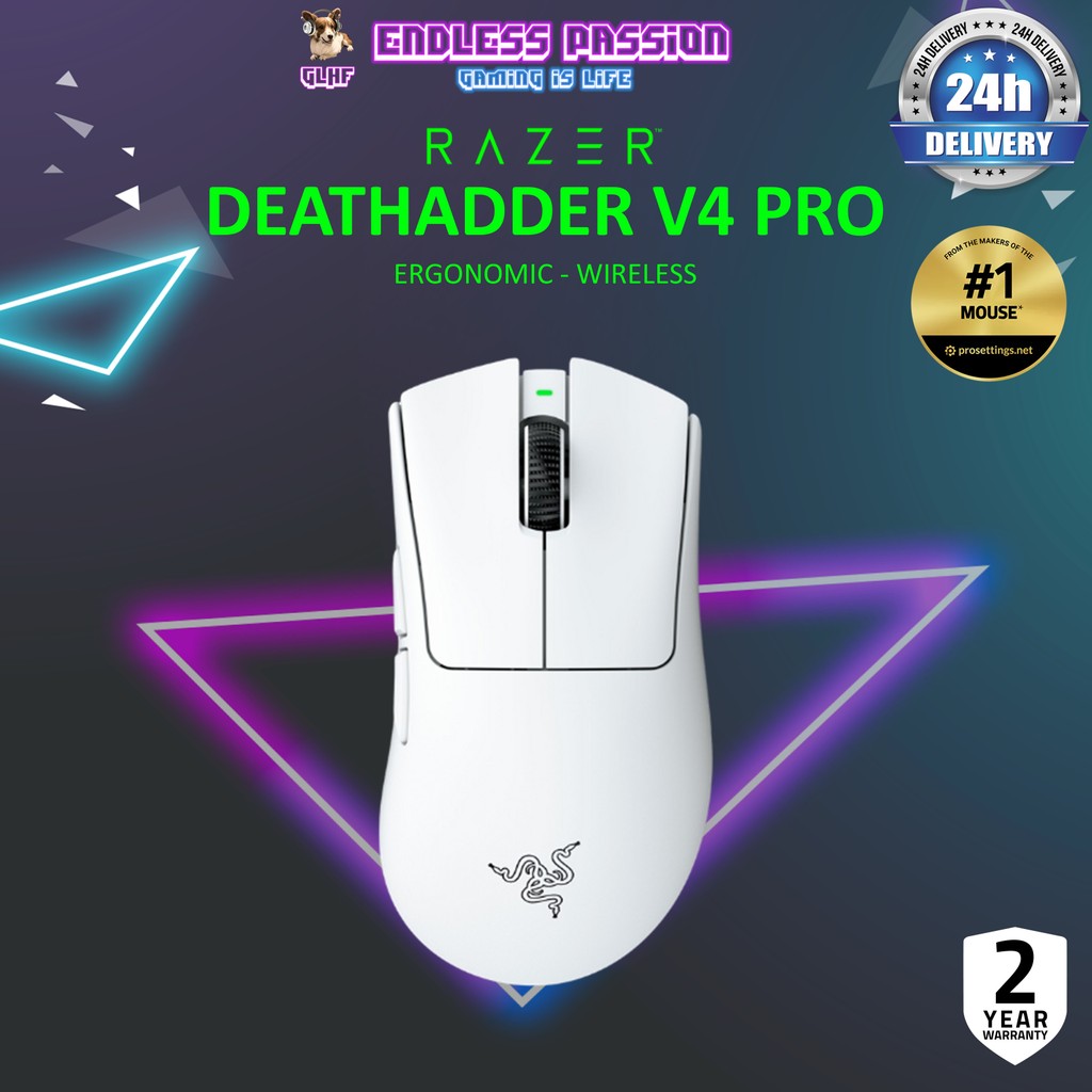Razer DeathAdder V4 Pro Wireless Gaming Mouse