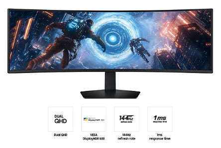 Samsung 49" Odyssey G9 G91F DQHD 144Hz Curved Gaming Monitor