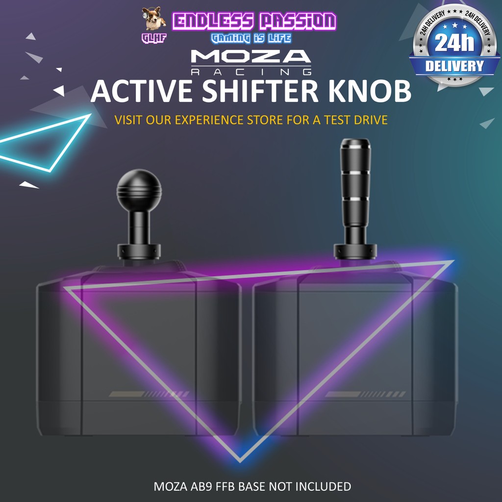 MOZA Active Shifter Knob - Shifter Knob for MOZA AB9 Base