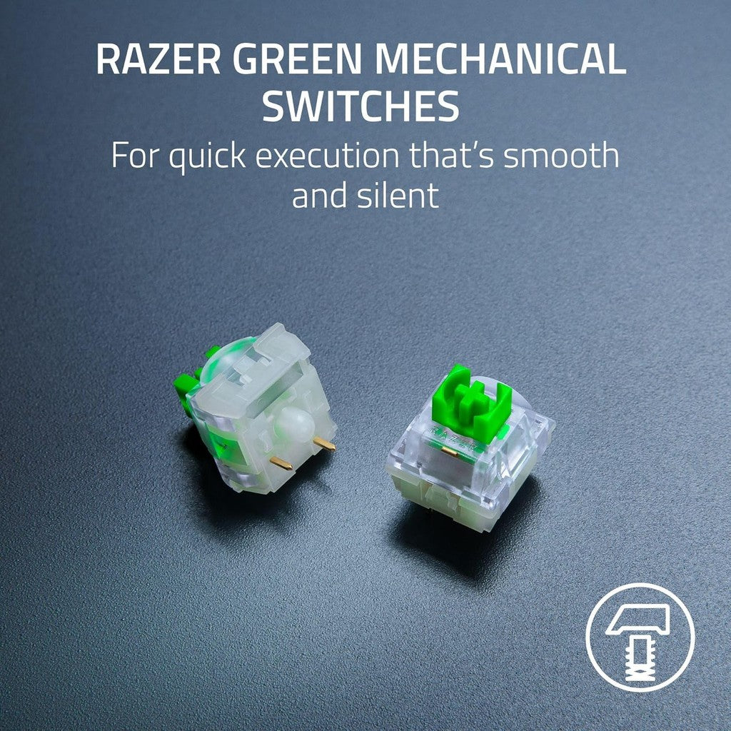 Razer BlackWidow V4 X Minecraft Edition - Mechanical Gaming Keyboard
