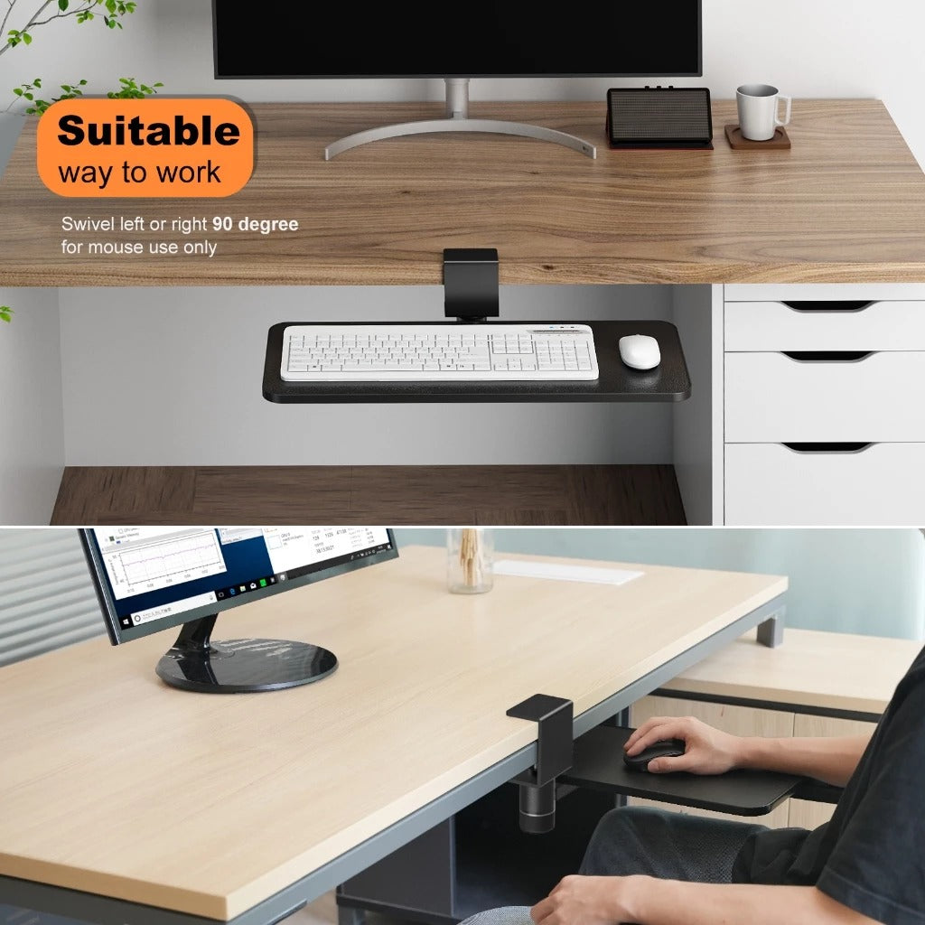 Mono Dsign Rotatable Keyboard and Mouse Holder