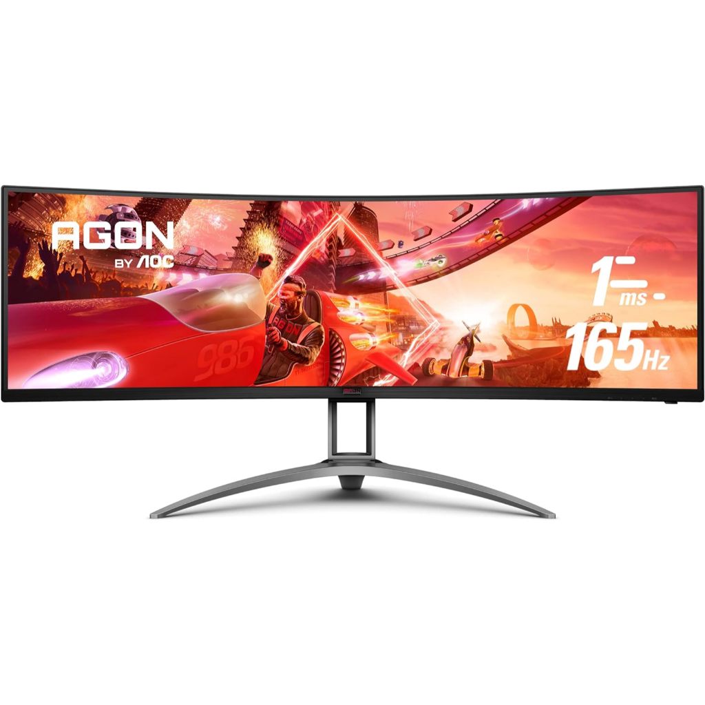 AOC AG493UCX2 — 49" 5K DQHD VA Display Curved Gaming Monitor