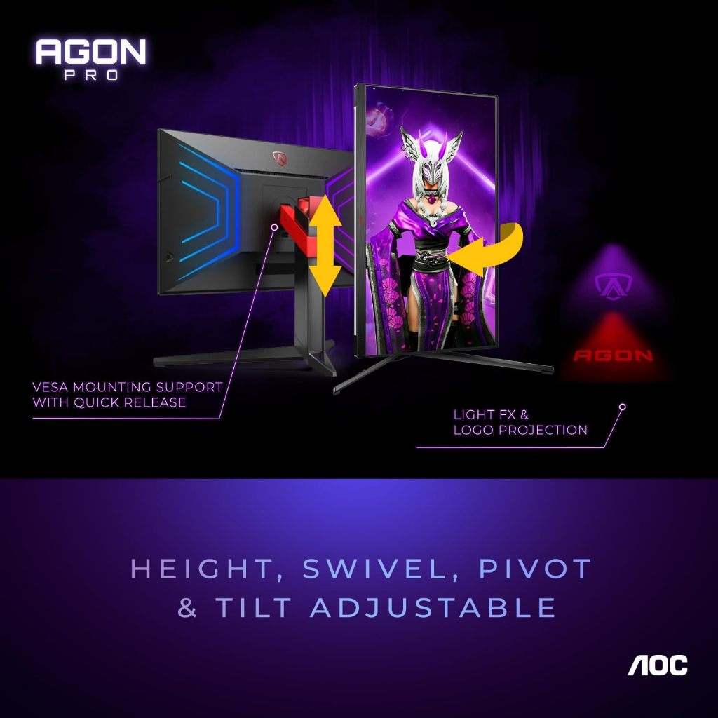 AOC AG324UX — 32" 4K UHD IPS Display Gaming Monitor