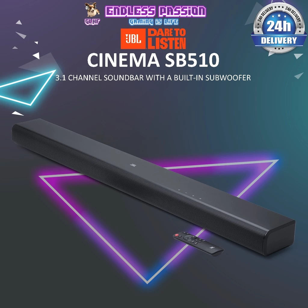 JBL CINEMA　SB510　 サウンドバー 黒 ori-jbl-cinema-sb510-sound-bar