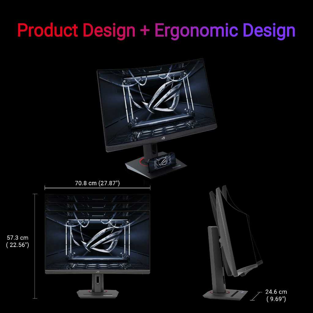 ASUS ROG Strix XG32WCS USB Type-C Gaming Monitor