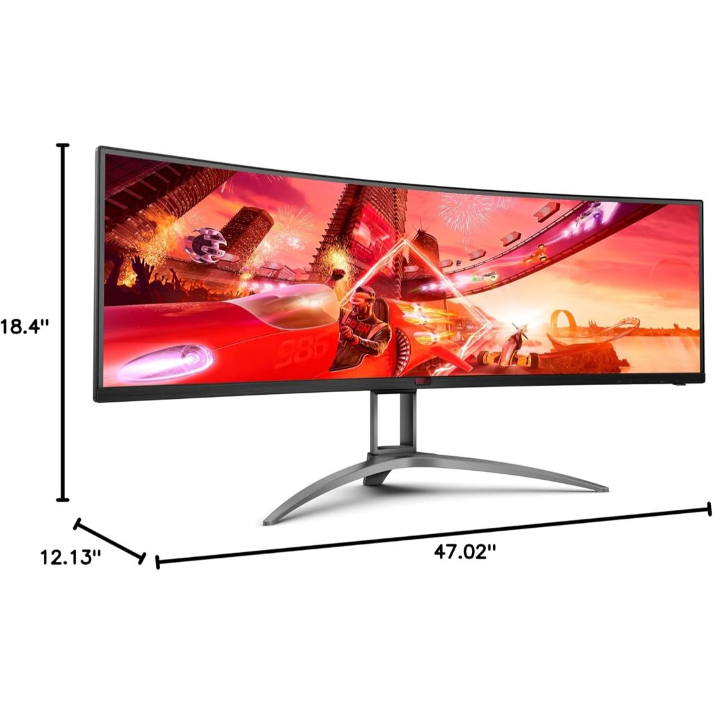 AOC AG493UCX2 — 49" 5K DQHD VA Display Curved Gaming Monitor