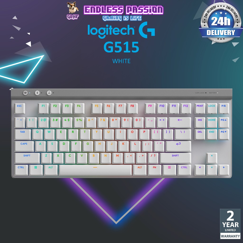 Logitech G515 Lightspeed TKL Low Profile Wireless Gaming