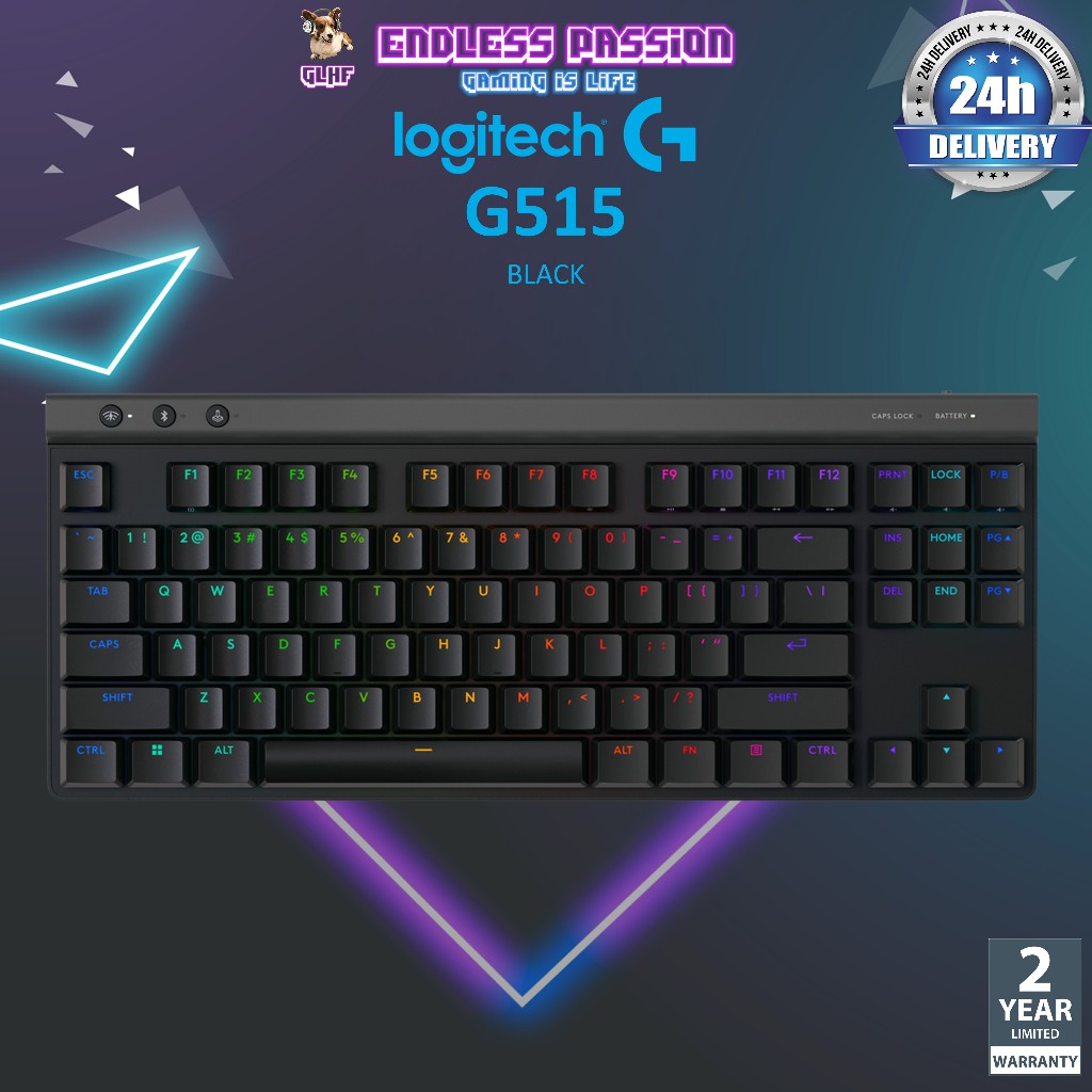 Logitech G515 Lightspeed TKL Low Profile Wireless Gaming