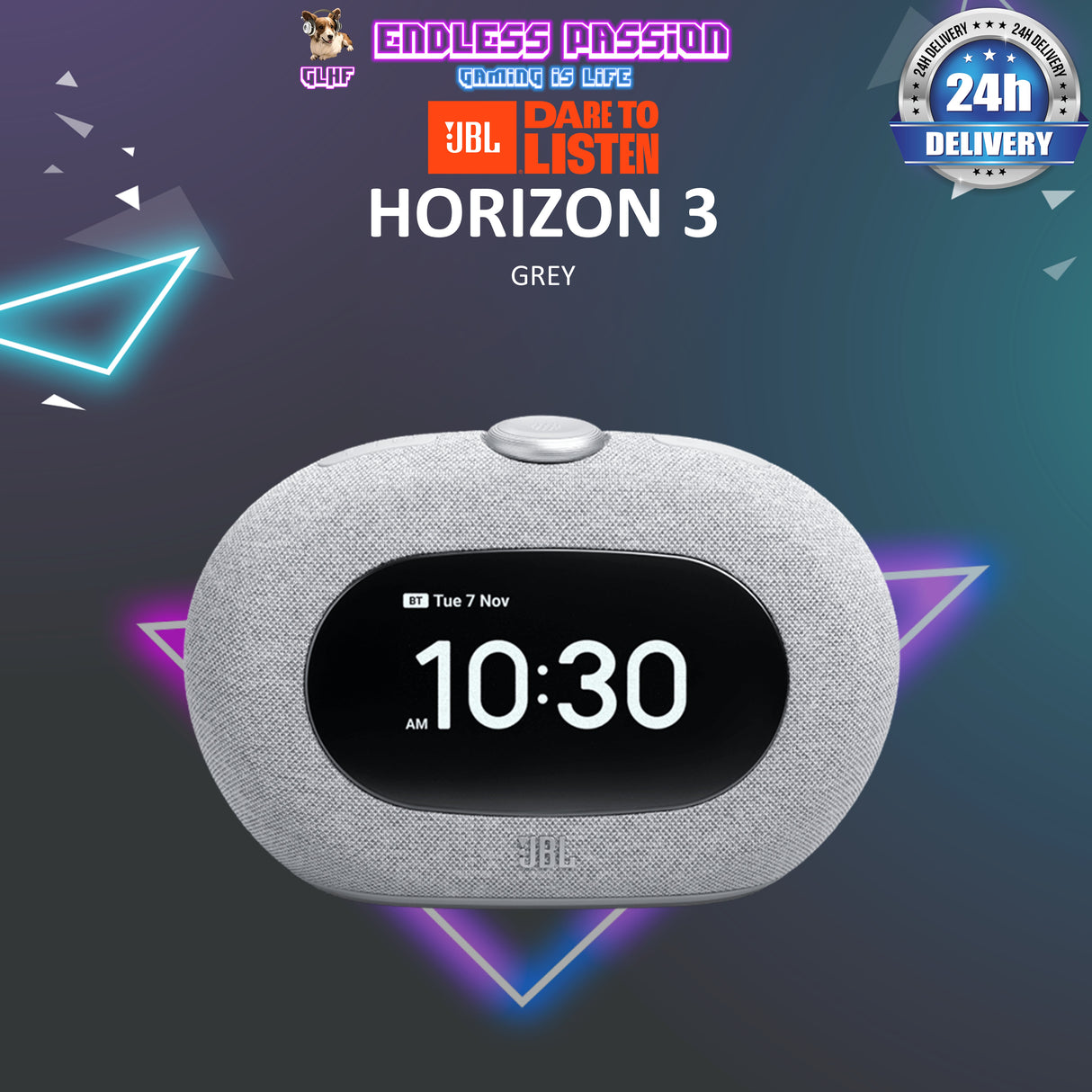 JBL Horizon 3 Bluetooth Clock Radio Speaker