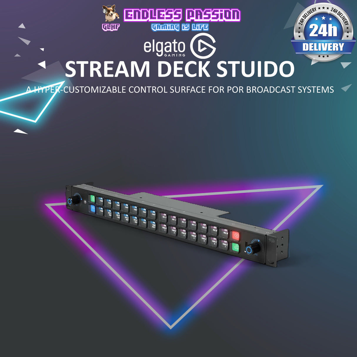 Elgato Stream Deck Studio - Hyper-Customizable Control Surface