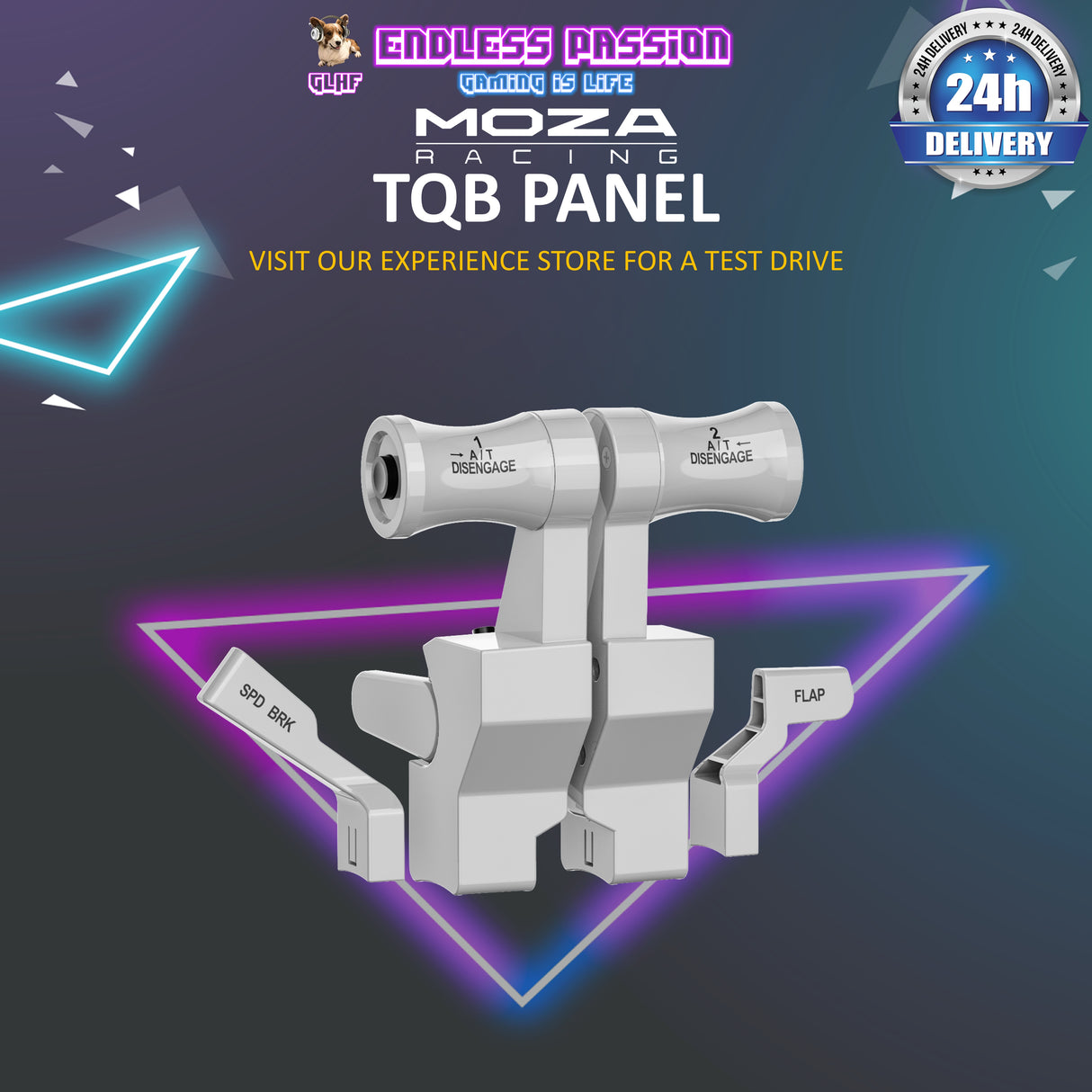 MOZA TQB Boeing-style Throttle Module