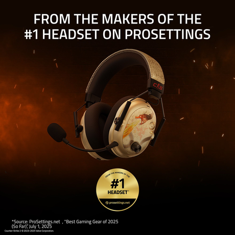 Razer Blackshark V3 Pro - Wireless ANC Esports Headset - Counter-Strike 2 Edition - FRML Packaging