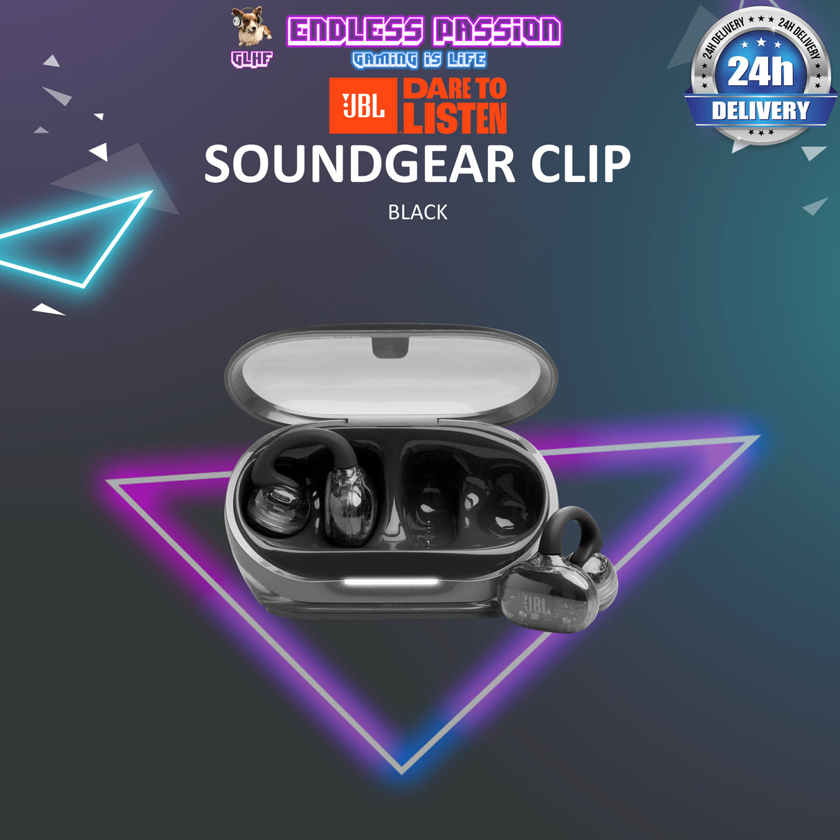 JBL Soundgear Clip Open-Ear TWS