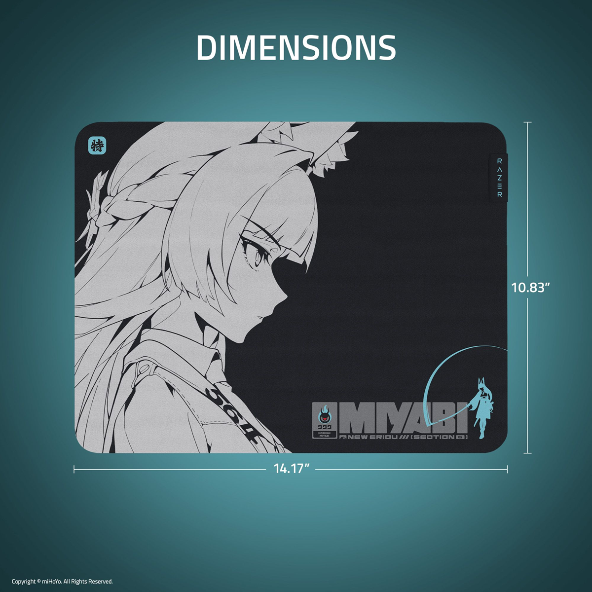 Razer Gigantus V2 Zenless Zone Zero Edition-  Cloth Gaming Mouse Pad-Medium